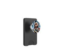 St Saint Michael the Archangel Anime Catholic Angel Warrior PopSockets PopWallet for MagSafe