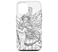St Saint Michael the Archangel Catholic Angel Warrior Case for iPhone 12/12 Pro