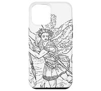 St Saint Michael the Archangel Catholic Angel Warrior Case for iPhone 12 Pro Max