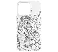 St Saint Michael the Archangel Catholic Angel Warrior Case for iPhone 15 Pro Max