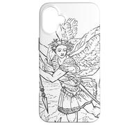 St Saint Michael the Archangel Catholic Angel Warrior Case for iPhone 16 Plus