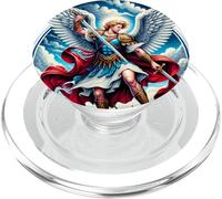 St Saint Michael the Archangel Catholic Angel Warrior PopSockets PopGrip for MagSafe