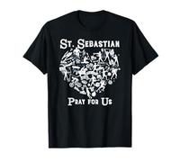St. Sebastian Patron Saint of Sports Athletes Catholic T-Shirt