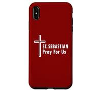 St. Sebastian Pray For Us Patron of Athletes & Soldiers Case for iPhone XS Max