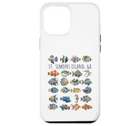 St Simons Island GA Colorful Fish Design Case for iPhone 12 Pro Max