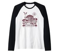 St. Simons Island Georgia Coastal Adventure Novelty Souvenir Raglan Baseball Tee