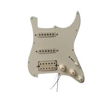 ST Single And Double Alnico Electric Guitar Pickup Beige Plate Circuit Assembly(2)