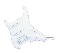 ST Single And Double Alnico Electric Guitar Pickup Beige Plate Circuit Assembly(4)
