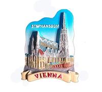 St. Stephen's Cathedral Vienna Austria Fridge Magnet Souvenir Gift Collection Home kitchen Decoration Whiteboard Magnetic Sticker, Stephansdom Vienna Refrigerator Magnet