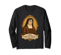 St Teresa Benedicta of The Cross Catholic Saint Edith Stein Long Sleeve T-Shirt