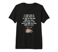 St Teresa of Avila Quote Tee Let Nothing Disturb You Premium T-Shirt