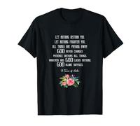 St Teresa of Avila Quote Tee Let Nothing Disturb You Value Graphic T-Shirt