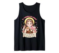 St Therese Lisieux Do Small Things Great Love for Christians Tank Top