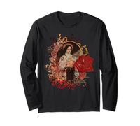St Therese of Lisieux Rose Flower Catholic Gifts Long Sleeve T-Shirt