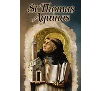 St Thomas Aquinas Catholic Saint Devotional Journal Patron of Students & Scholars
