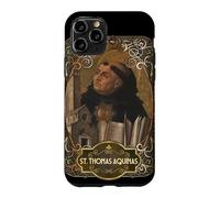 St. Thomas Aquinas Philosophy Catholic Theology Saint Case for iPhone 11 Pro