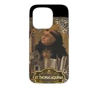 St. Thomas Aquinas Philosophy Catholic Theology Saint Case for iPhone 15 Pro