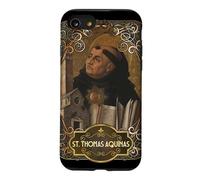 St. Thomas Aquinas Philosophy Catholic Theology Saint Case for iPhone SE (2020) / 7/8