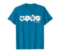 St Thomas Hibiscus Flower Vacation Souvenir Mens Womens T-Shirt