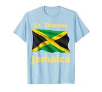 St. Thomas Jamaica T-Shirt, Men, Baby Blue, XX-Large