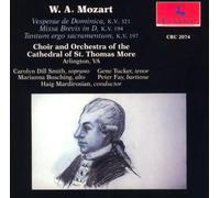 St Thomas More Cathedral - Mozart: Vesperae Solemnes