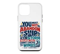 St Thomas Sir More Catholic Saint Quotes Ship Case for iPhone 12 mini