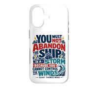 St Thomas Sir More Catholic Saint Quotes Ship Case for iPhone 17
