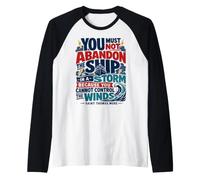 St Thomas Sir More Catholic Saint Quotes Ship Raglan Baseball Tee