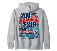 St Thomas Sir More Catholic Saint Quotes Ship Zip Hoodie