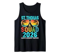 St. Thomas Squad 2026 Vacation Friends Family Matching Group Tank Top