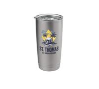 St. Thomas U.S.V.I. US Virgin Island Souvenir Vacation Stainless Steel Insulated Tumbler