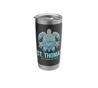 St. Thomas U.S.V.I. US Virgin Island Souvenir Vacation Stainless Steel Insulated Tumbler
