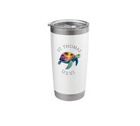 St. Thomas U.S.V.I. US Virgin Island Souvenir Vacation Stainless Steel Insulated Tumbler