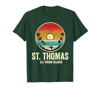 St. Thomas U.S.V.I. US Virgin Island Souvenir Vacation T-Shirt