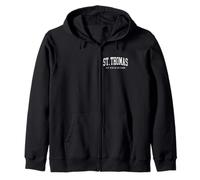 St. Thomas U.S. Virgin Islands Vacation Zip Hoodie