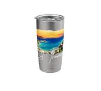St. Thomas, USVI Souvenir US Virgin Islands Stainless Steel Insulated Tumbler