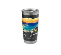 St. Thomas, USVI Souvenir US Virgin Islands Stainless Steel Insulated Tumbler