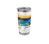 St. Thomas USVI Souvenir US Virgin Islands Stainless Steel Insulated Tumbler