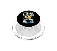 St Thomas Virgin Islands Beach PopSockets PopGrip for MagSafe