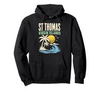 St Thomas Virgin Islands Beach Pullover Hoodie