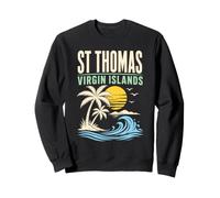 St Thomas Virgin Islands Beach Sweatshirt