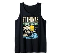 St Thomas Virgin Islands Beach Tank Top