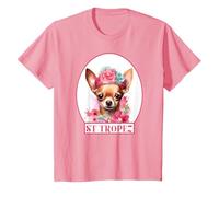 St Tropez Chihuahua, Cote d'Azur, France Cool and Fun T-Shirt