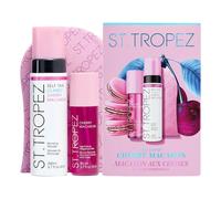 St.Tropez Self Tan Cherry Macaron Kit, Iconic Classic Mousse 200ml, Limited Edition Pink Mitt & New Hair & Body Cherry Macaron Fragrance Mist