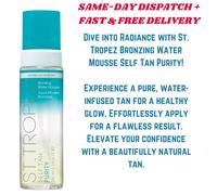 St. Tropez - 200ml Self Tan Purity Bronzing Water Mousse - Teal/Yellow/White