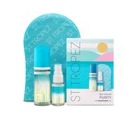 St.Tropez Self Tan Purity Starter Kit, Travel Size, Tanning Bronzing Water Mousse 50ml, Face Mist 14ml, Applicator Mitt, Vegan, Natural & Cruelty Free