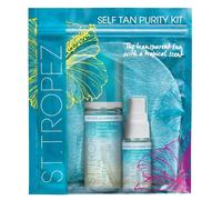 St.Tropez Self Tan Purity Starter Kit, Travel Size, Tanning Water Face Mist and Applicator Mitt, Vegan, Natural & Cruelty Free
