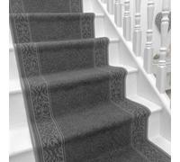 St Tropez Stair Runner - Hardwearing, Non-Slip & Durable Carpet For Stairs & Staircases, Multiple Lengths