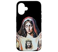 St Veronica Veil Holy Face Devotion Catholic Holy Name Jesus Case for iPhone 16
