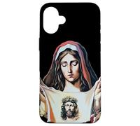 St Veronica Veil Holy Face Devotion Catholic Holy Name Jesus Case for iPhone 16 Plus